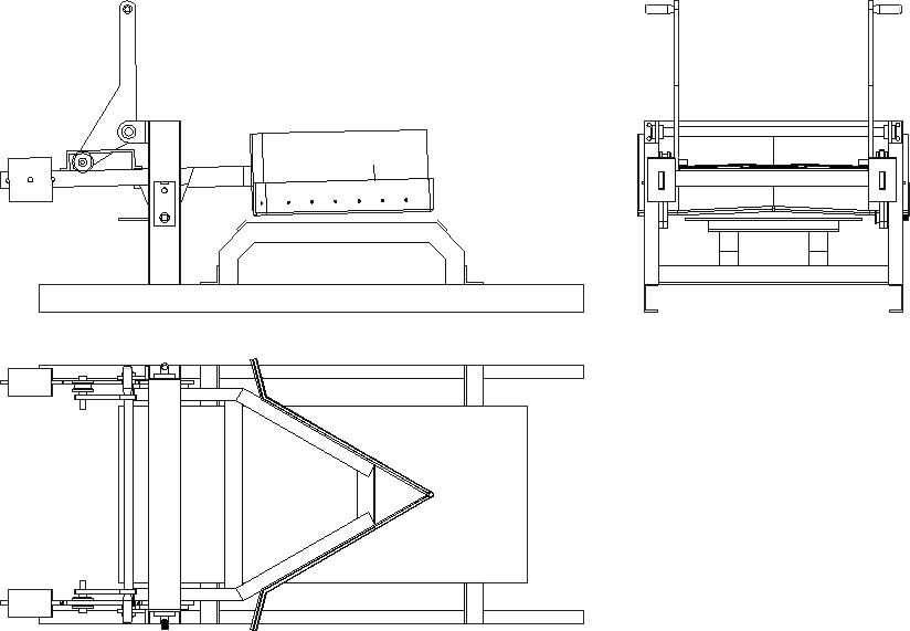 SDTN型手動單側犁式卸料器 SDTN型手動單側犁式卸料器