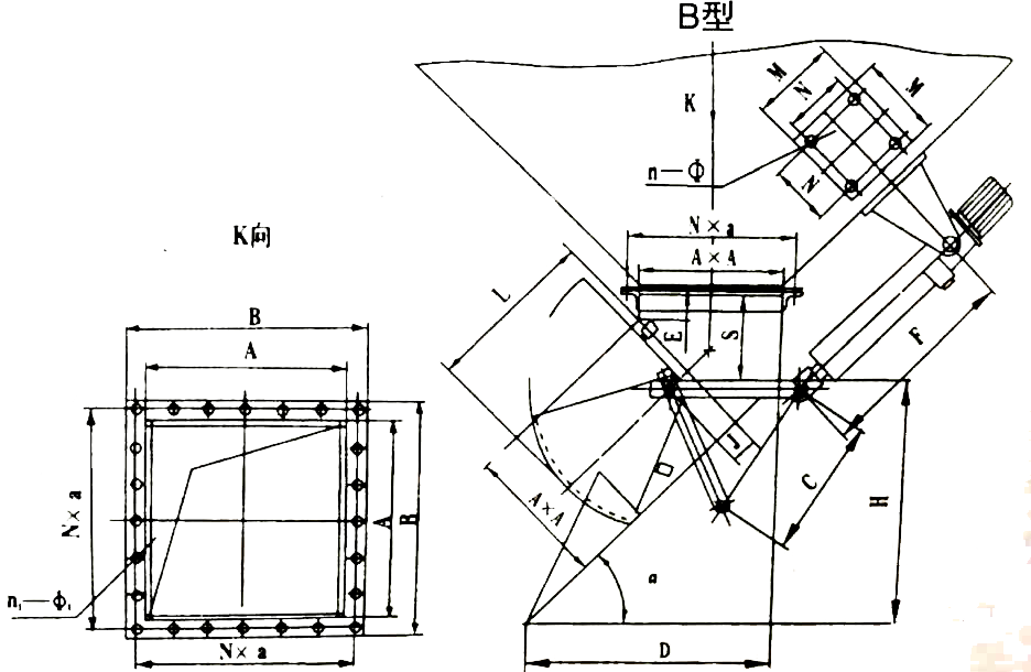 電液動扇形閘門選型 電液動扇形閘門選型
